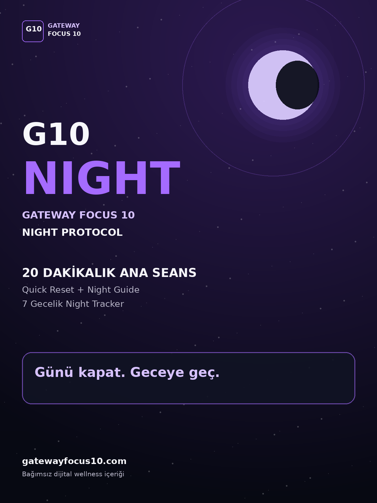 G10 NIGHT ürün kapağı